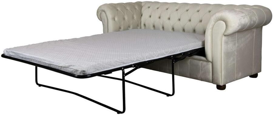 Home affaire 3-zitsbank CHARENTE optionele slaapbank Chesterfield-sofa bedfunctie met edele knoopbevestiging en typische armleuningen b d h 198 89 74 cm - Foto 7