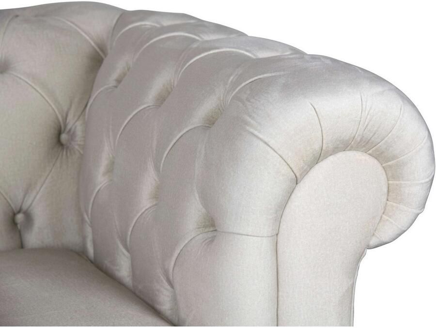 Home affaire Fauteuil CHARENTE Chesterfield golfsysteem afmetingen B D H: 105 89 74 cm