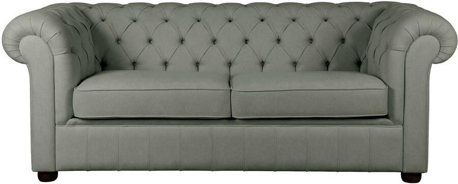 Home affaire 3-zitsbank CHARENTE optionele slaapbank Chesterfield-sofa bedfunctie met edele knoopbevestiging en typische armleuningen b d h 198 89 74 cm - Foto 8