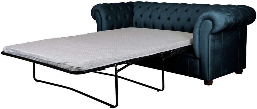 Home affaire 3-zitsbank CHARENTE optionele slaapbank Chesterfield-sofa bedfunctie met edele knoopbevestiging en typische armleuningen b d h 198 89 74 cm - Foto 7