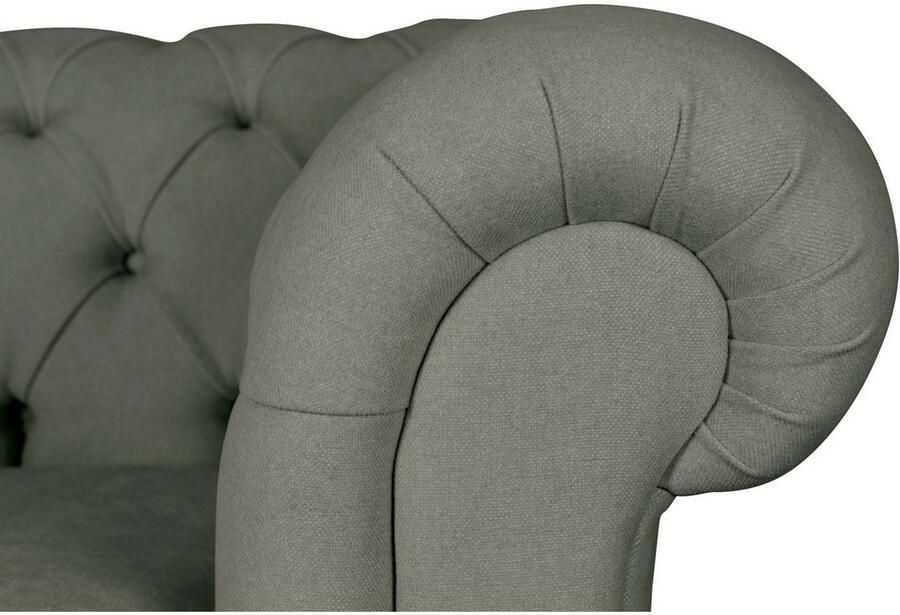 Home affaire Fauteuil CHARENTE Chesterfield golfsysteem afmetingen B D H: 105 89 74 cm - Foto 2