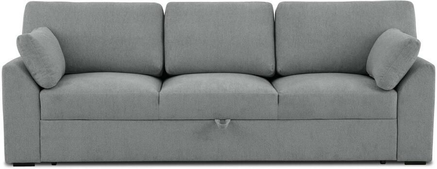 Home affaire 3-zitsbank Citry Breedte 233 cm chenille met bedfunctie ligoppervlak 144x190 cm - Foto 7