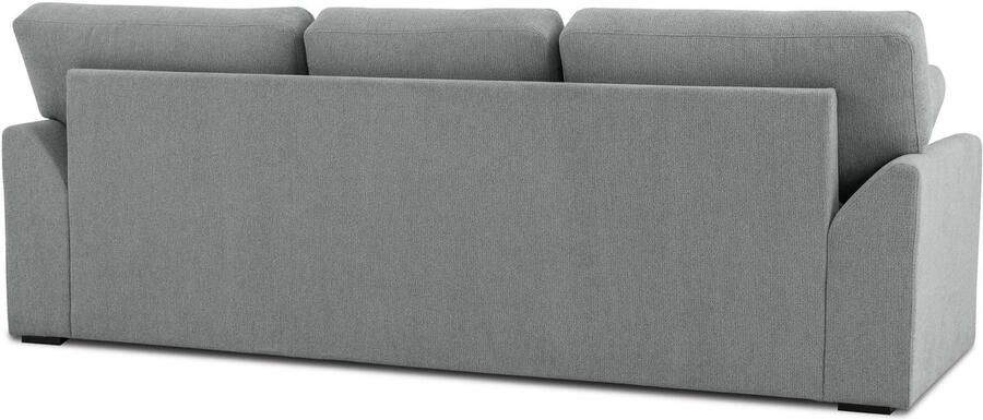 Home affaire 3-zitsbank Citry Breedte 233 cm chenille met bedfunctie ligoppervlak 144x190 cm - Foto 4