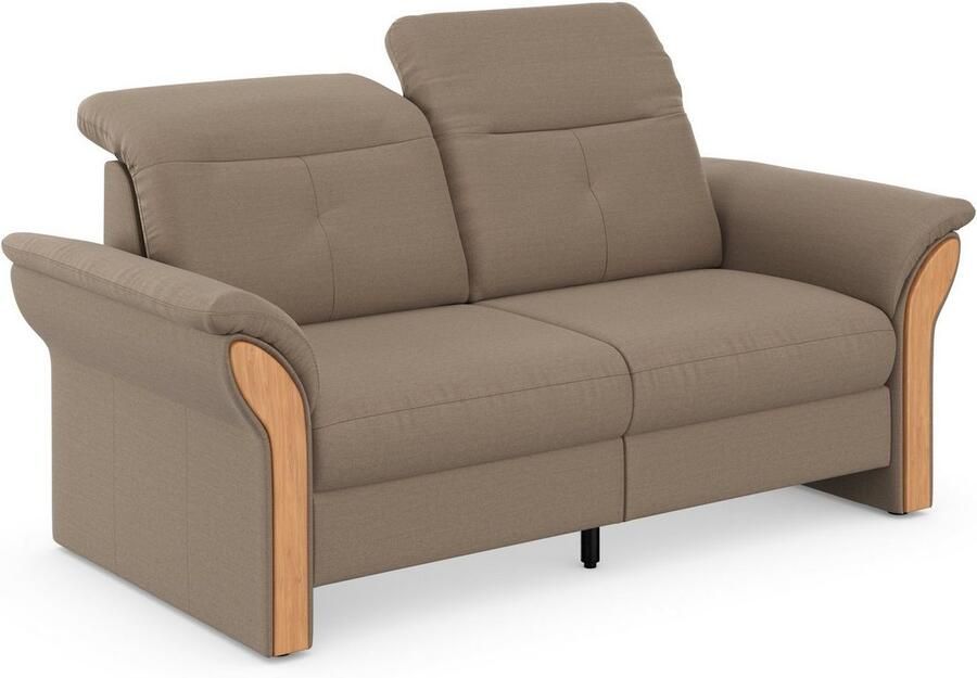 Home affaire 3-zitsbank Dangast Verstelbare hoofdsteun naar keuze ook met motorische relaxfunctie - Foto 3