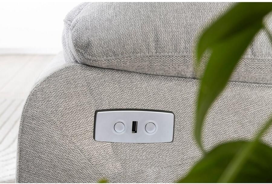 Home affaire 3-zitsbank Lannilis met handmatige en elektrische relaxfunctie - Foto 2