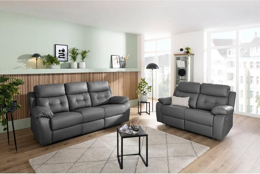 Home affaire 3-zitsbank Lannilis met handmatige en elektrische relaxfunctie - Foto 12