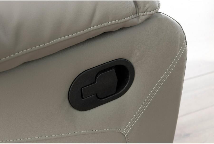 Home affaire Relaxfauteuil Lannilis met ligfunctie tv-stoel met handmatige of elektrische relaxfunctie lichtgrijs - Foto 6