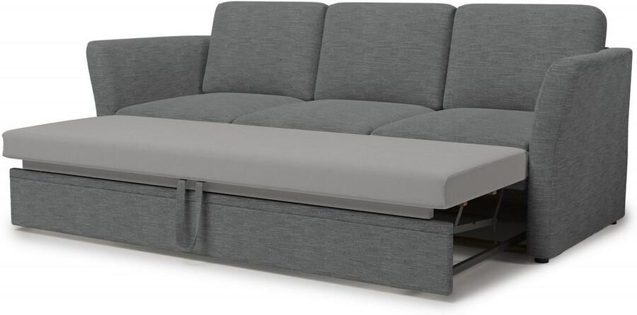 Home affaire 3-zitsbank Lavars slaapbank met slaapfunctie in twee verschillende stofkwaliteiten - Foto 6