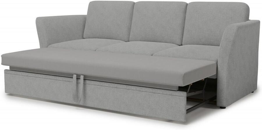 Home affaire 3-zitsbank Lavars slaapbank met slaapfunctie in twee verschillende stofkwaliteiten - Foto 6