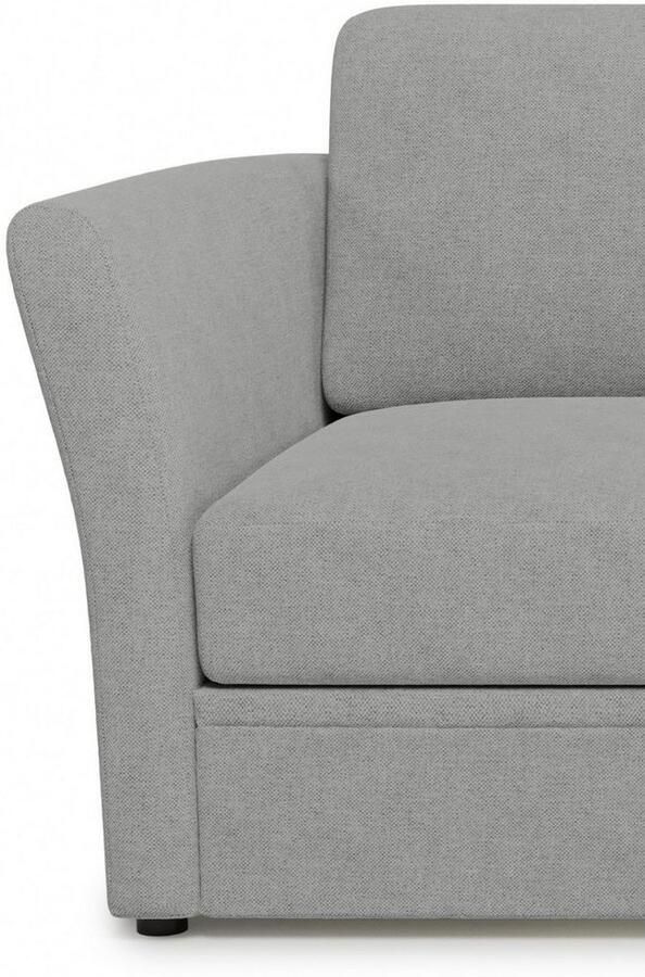 Home affaire 3-zitsbank Lavars slaapbank met slaapfunctie in twee verschillende stofkwaliteiten - Foto 2