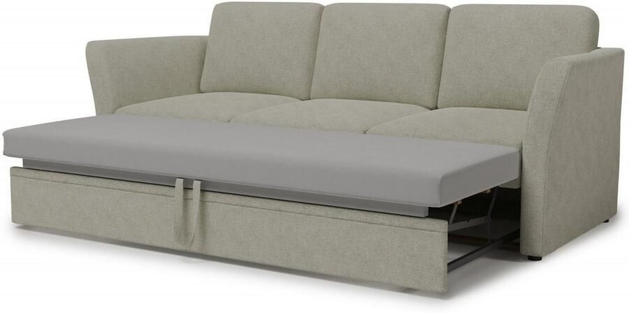 Home affaire 3-zitsbank Lavars slaapbank met slaapfunctie in twee verschillende stofkwaliteiten - Foto 6