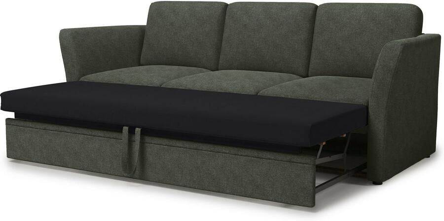 Home affaire 3-zitsbank Lavars slaapbank met slaapfunctie in twee verschillende stofkwaliteiten - Foto 6