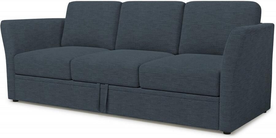 Home affaire 3-zitsbank Lavars slaapbank met slaapfunctie in twee verschillende stofkwaliteiten - Foto 4