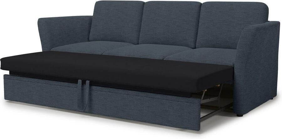 Home affaire 3-zitsbank Lavars slaapbank met slaapfunctie in twee verschillende stofkwaliteiten - Foto 7