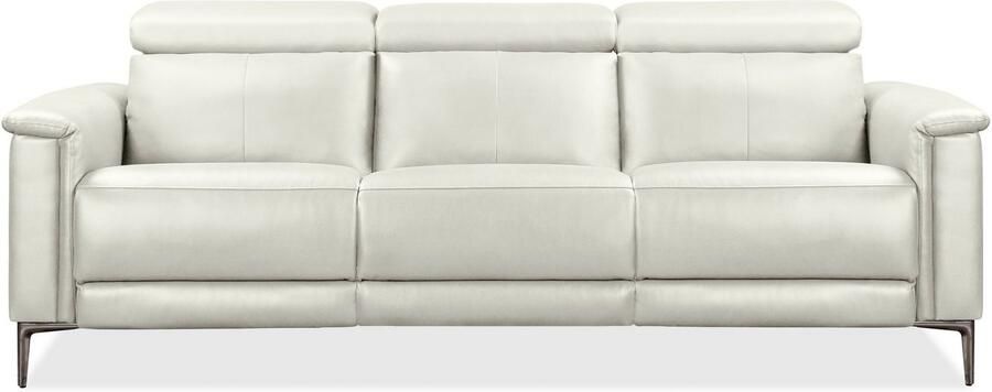 Home affaire 3-zitsbank Lund met handmatige en elektrische relaxfunctie in 2 zittingen (links en rechts) usb-a echt leer kunstleer geweven stof - Foto 6