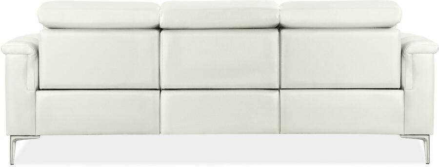 Home affaire 3-zitsbank Lund met handmatige en elektrische relaxfunctie in 2 zittingen (links en rechts) usb-a echt leer kunstleer geweven stof - Foto 7