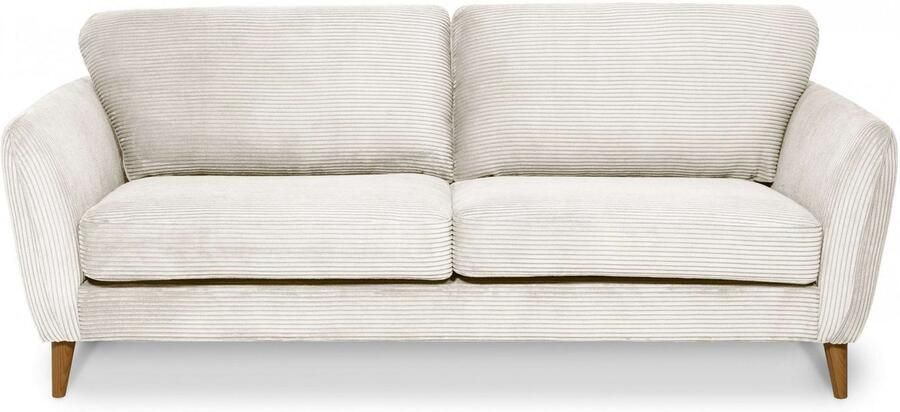 Home affaire 3-zitsbank MARSEILLE 3-zitsbank 206 cm cord vlakke weefsel structuur geweven stof - Foto 6