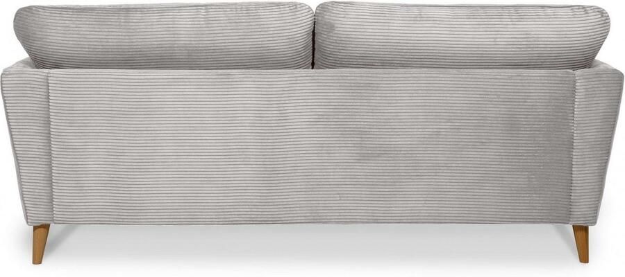 Home affaire 3-zitsbank MARSEILLE 3-zitsbank 206 cm cord vlakke weefsel structuur geweven stof - Foto 6