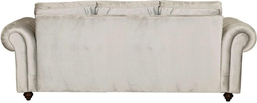 Home affaire 3-zitsbank MENDITTE Knoopstiksels in het armleuninggebied en aan de voorrand hoge kwaliteit - Foto 6