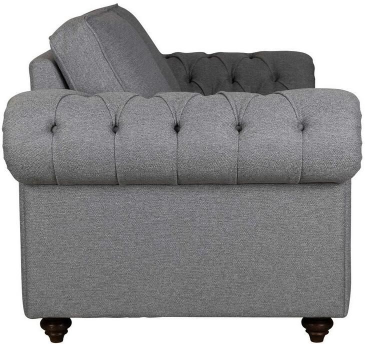 Home affaire 2-zitsbank MENDITTE Knoopstiksels in het armleuninggebied en aan de voorrand hoge kwaliteit - Foto 3