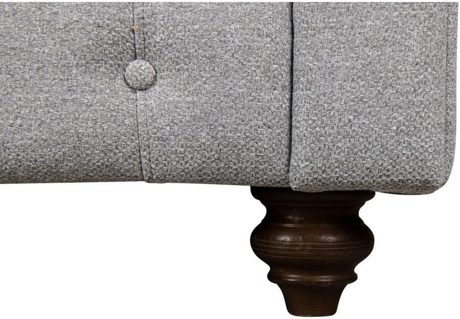 Home affaire 2-zitsbank MENDITTE Knoopstiksels in het armleuninggebied en aan de voorrand hoge kwaliteit - Foto 2