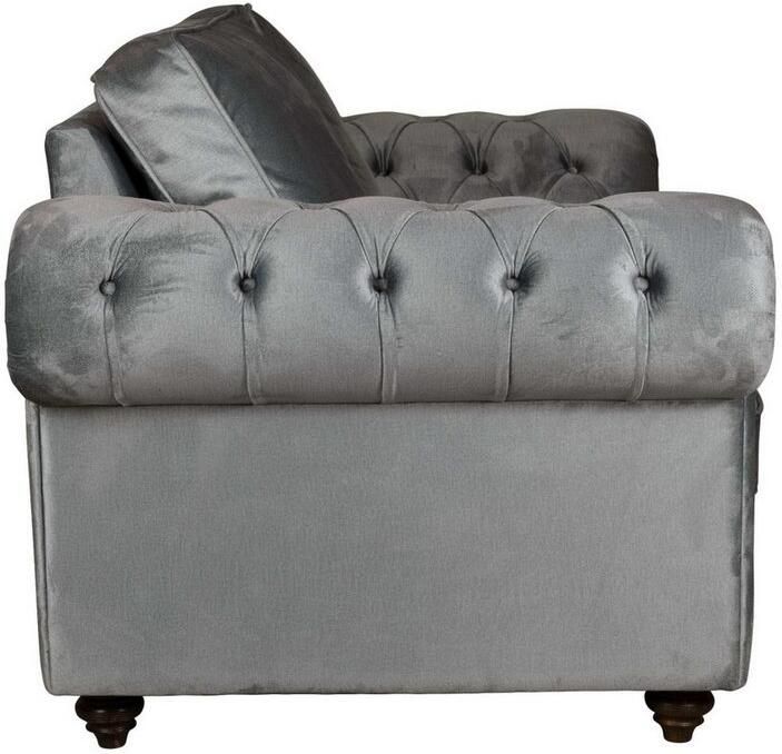 Home affaire 2-zitsbank MENDITTE Knoopstiksels in het armleuninggebied en aan de voorrand hoge kwaliteit - Foto 3