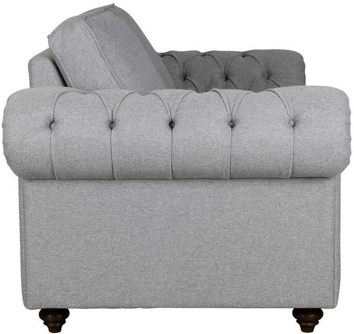 Home affaire 2-zitsbank MENDITTE Knoopstiksels in het armleuninggebied en aan de voorrand hoge kwaliteit - Foto 3