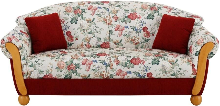 Home affaire 2-zitsbank Milano comfortabel door de binnenvering compacte afmetingen: Breedte 159cm - Foto 6