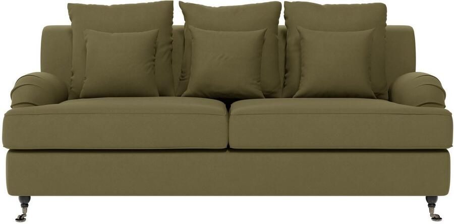 Home affaire 3-zitsbank NORIN twee soorten poten: voor wieltjes aan de achterkant houten poten - Foto 5