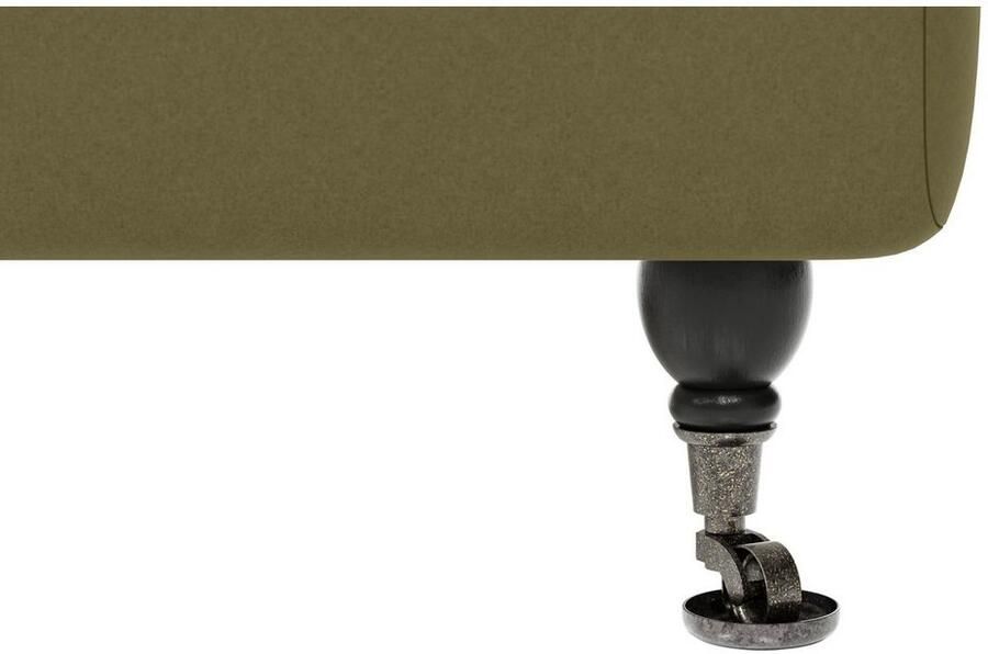 Home affaire 3-zitsbank NORIN twee soorten poten: voor wieltjes aan de achterkant houten poten - Foto 3