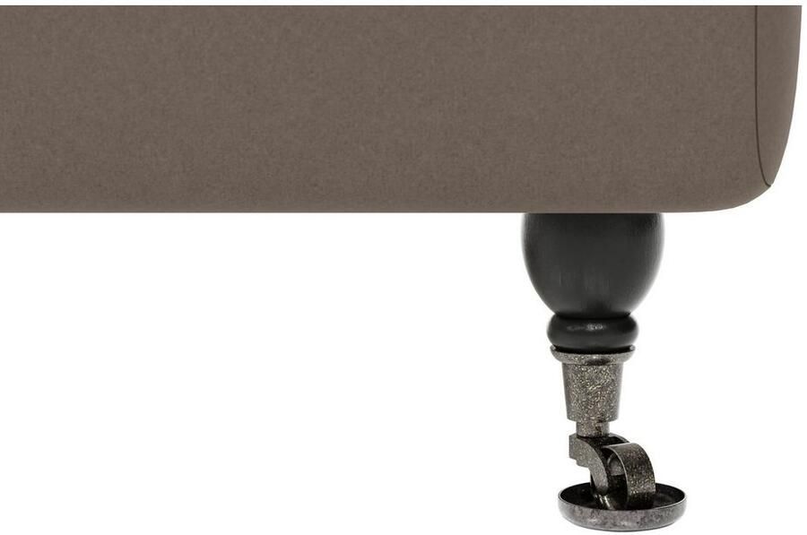 Home affaire 3-zitsbank NORIN twee soorten poten: voor wieltjes aan de achterkant houten poten - Foto 3