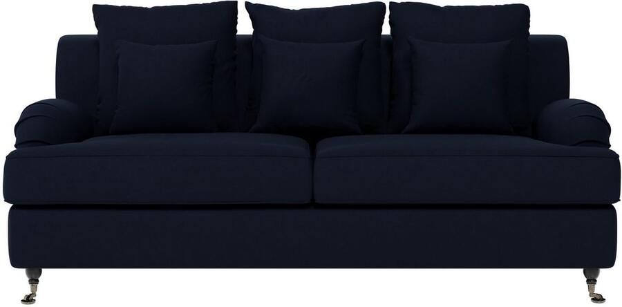 Home affaire 3-zitsbank NORIN twee soorten poten: voor wieltjes aan de achterkant houten poten - Foto 5