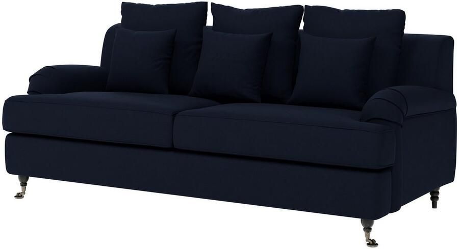 Home affaire 3-zitsbank NORIN twee soorten poten: voor wieltjes aan de achterkant houten poten - Foto 4