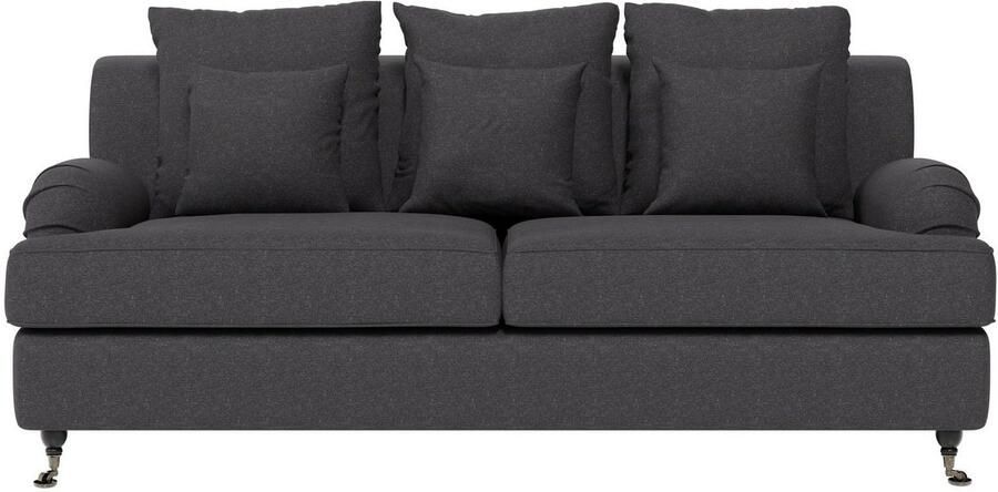 Home affaire 3-zitsbank NORIN twee soorten poten: voor wieltjes aan de achterkant houten poten - Foto 5