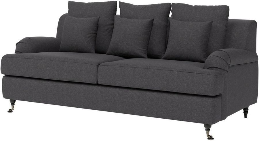 Home affaire 3-zitsbank NORIN twee soorten poten: voor wieltjes aan de achterkant houten poten - Foto 4