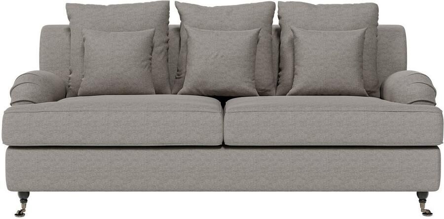 Home affaire 3-zitsbank NORIN twee soorten poten: voor wieltjes aan de achterkant houten poten - Foto 5