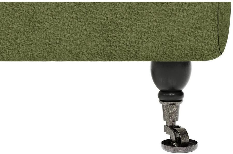 Home affaire 3-zitsbank NORIN twee soorten poten: voor wieltjes aan de achterkant houten poten - Foto 3