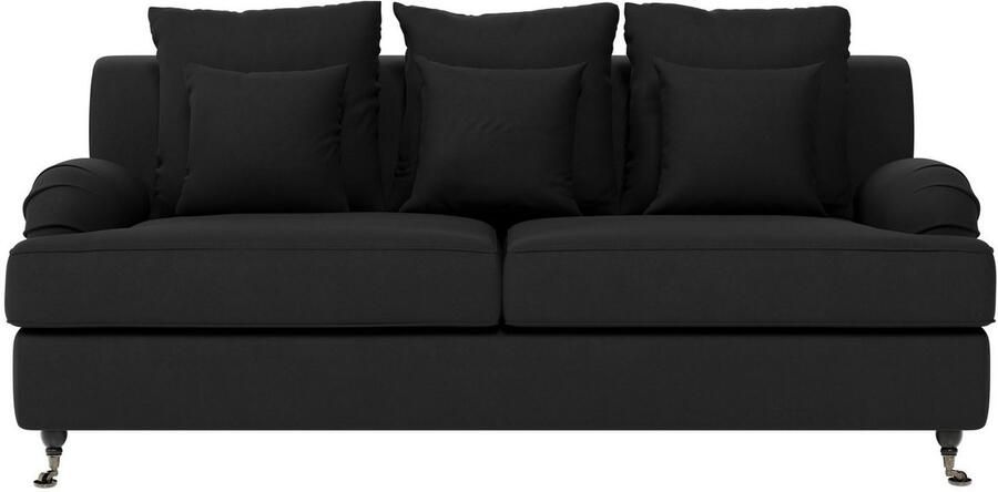 Home affaire 3-zitsbank NORIN twee soorten poten: voor wieltjes aan de achterkant houten poten - Foto 5