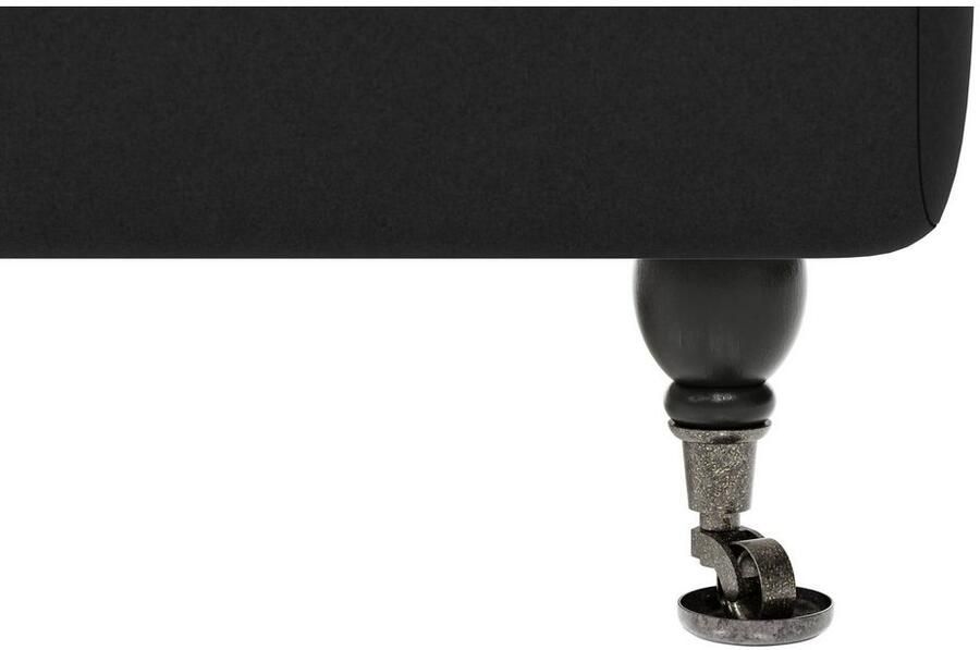 Home affaire 3-zitsbank NORIN twee soorten poten: voor wieltjes aan de achterkant houten poten - Foto 3