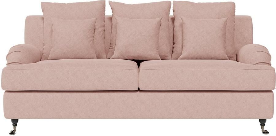 Home affaire 3-zitsbank NORIN twee soorten poten: voor wieltjes aan de achterkant houten poten - Foto 5