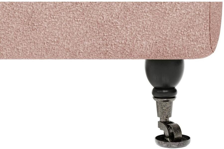 Home affaire 3-zitsbank NORIN twee soorten poten: voor wieltjes aan de achterkant houten poten - Foto 3