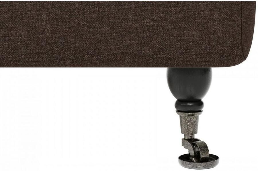 Home affaire 3-zitsbank NORIN twee soorten poten: voor wieltjes aan de achterkant houten poten - Foto 3