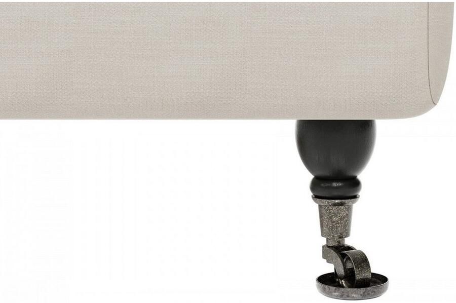 Home affaire 3-zitsbank NORIN twee soorten poten: voor wieltjes aan de achterkant houten poten - Foto 3