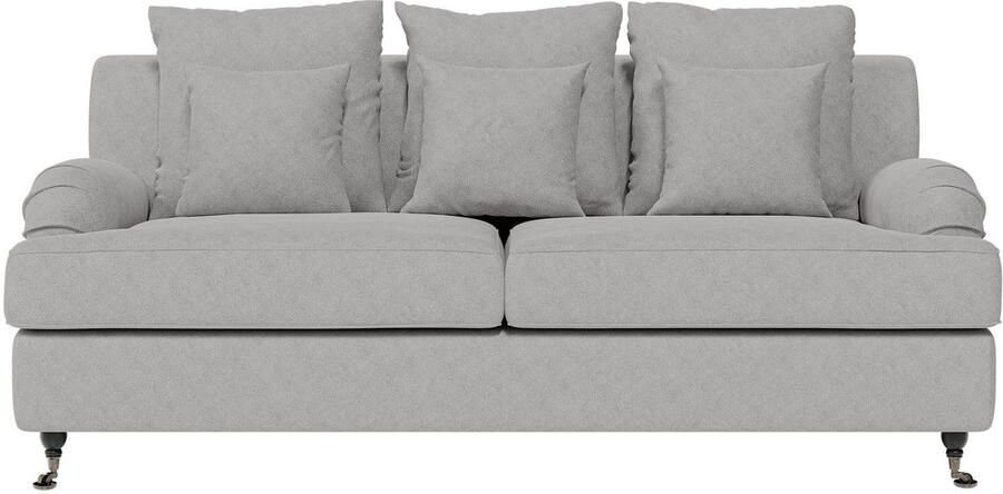 Home affaire 3-zitsbank NORIN twee soorten poten: voor wieltjes aan de achterkant houten poten - Foto 4