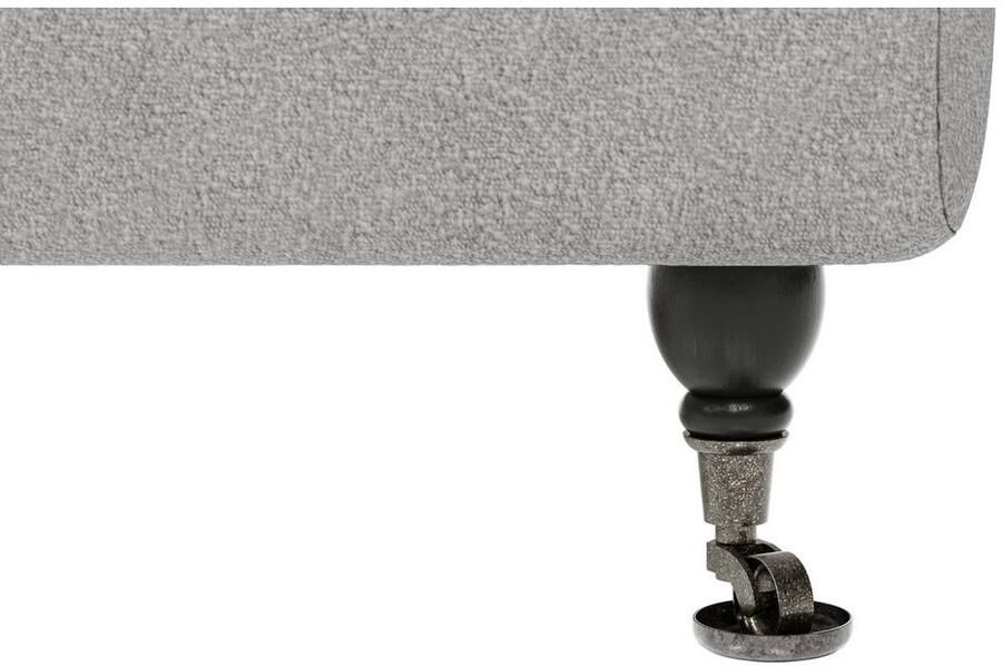 Home affaire 3-zitsbank NORIN twee soorten poten: voor wieltjes aan de achterkant houten poten - Foto 2