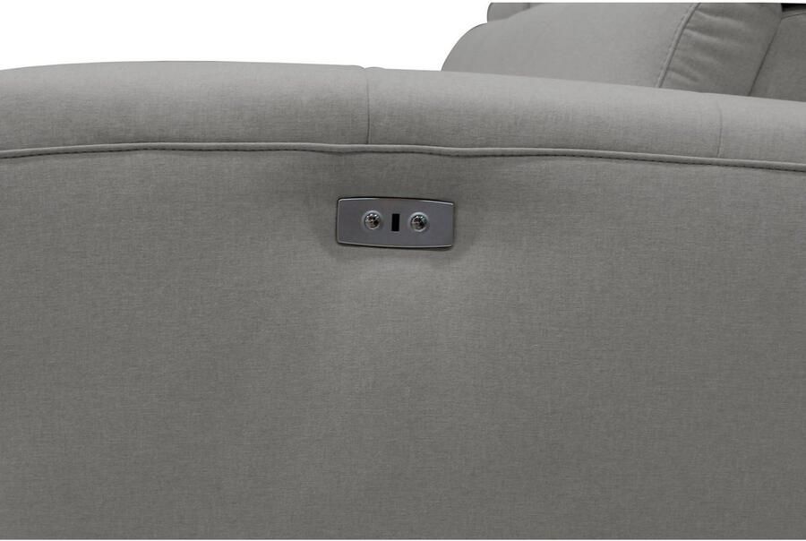 Home affaire 3-zitsbank Sentrano ook met elektrische functie met usb-aansluiting in 4 overtrekvarianten - Foto 2