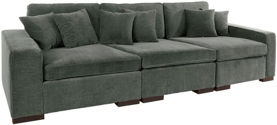 Home affaire 3-zitsbank Skara Loungebank met binnenveringsinterieur in vele overtrekkwaliteiten - Foto 7