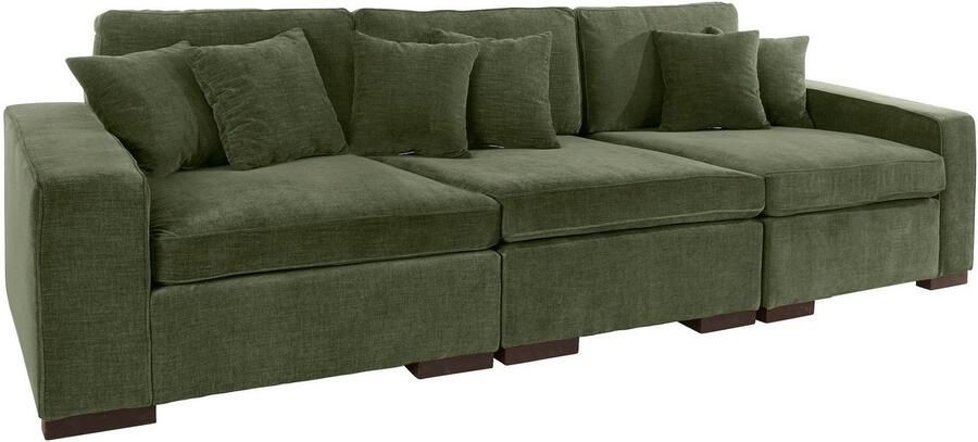 Home affaire 3-zitsbank Skara Loungebank met binnenveringsinterieur in vele overtrekkwaliteiten - Foto 7