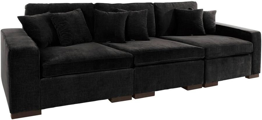 Home affaire 3-zitsbank Skara Loungebank met binnenveringsinterieur in vele overtrekkwaliteiten - Foto 7