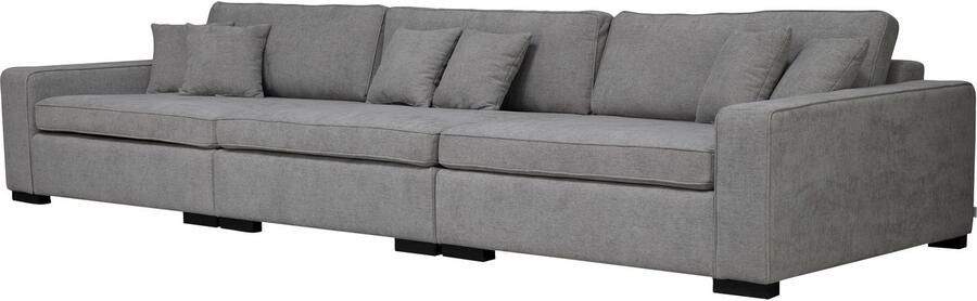 Home affaire 3-zitsbank Skara XXL Loungebank XXL met binnenveringsinterieur in vele overtrekkwaliteiten - Foto 2